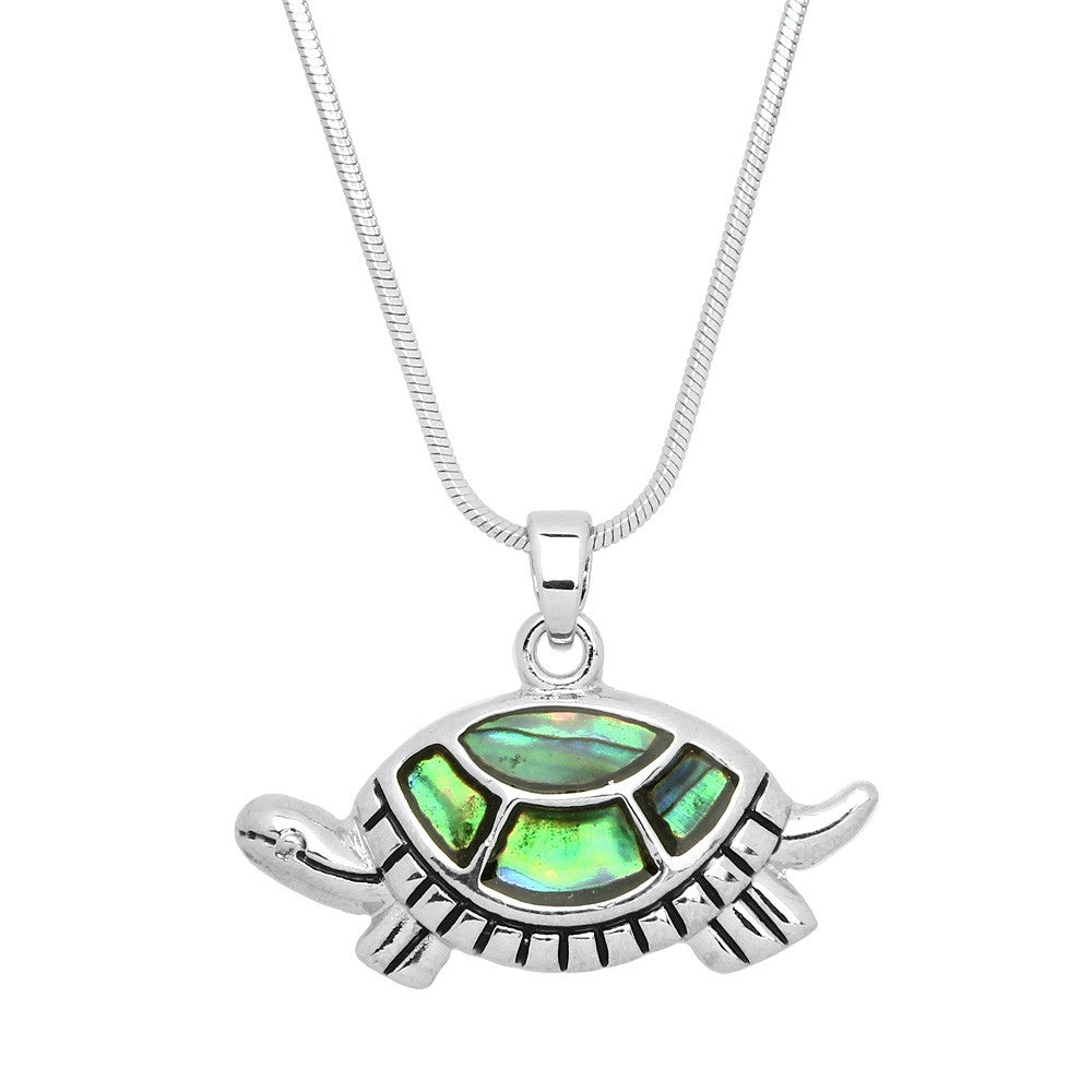 turtle shell plate necklace - IndigenARTSY